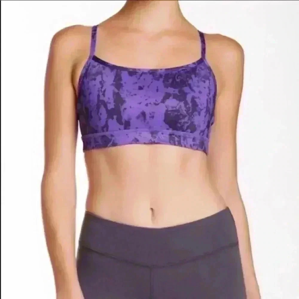 Z By Zella Elite Purple & Black Sports Bra Size XS